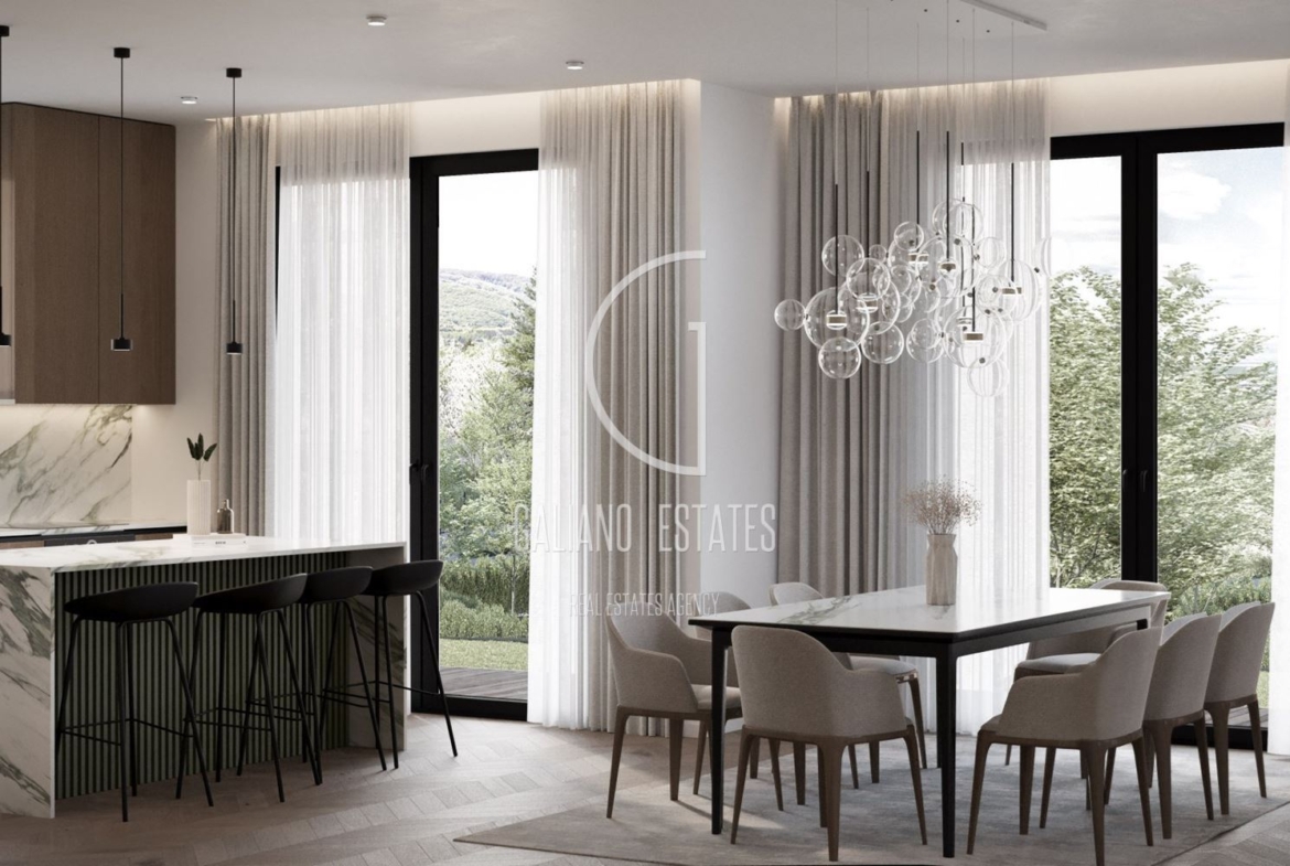 Модерна къща с просторен двор в бутиков комплекс в кв. Драгалевци - 0