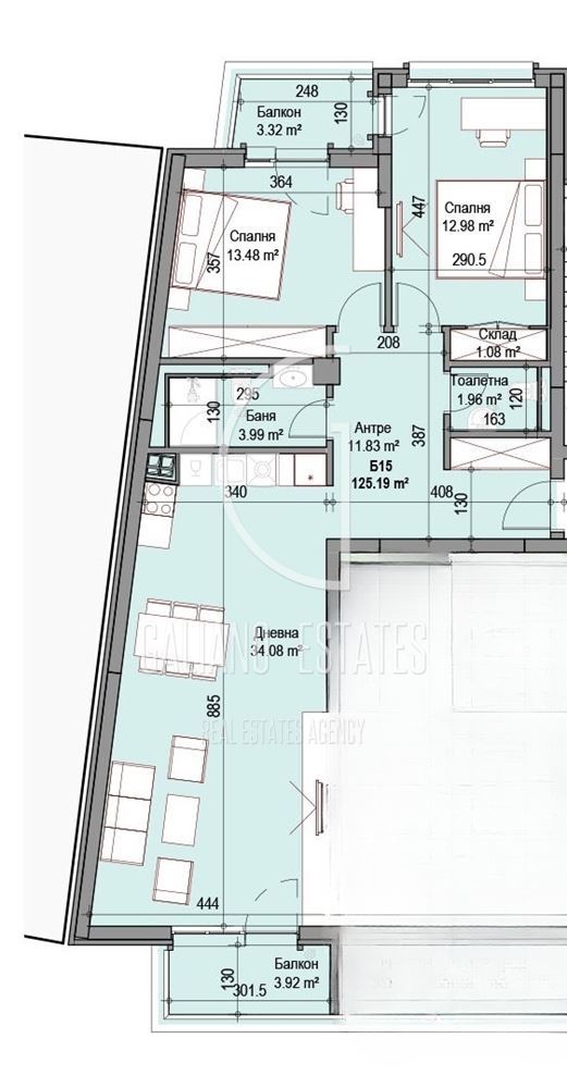 Луксозен тристаен апартамент в кв Подуяне - 0