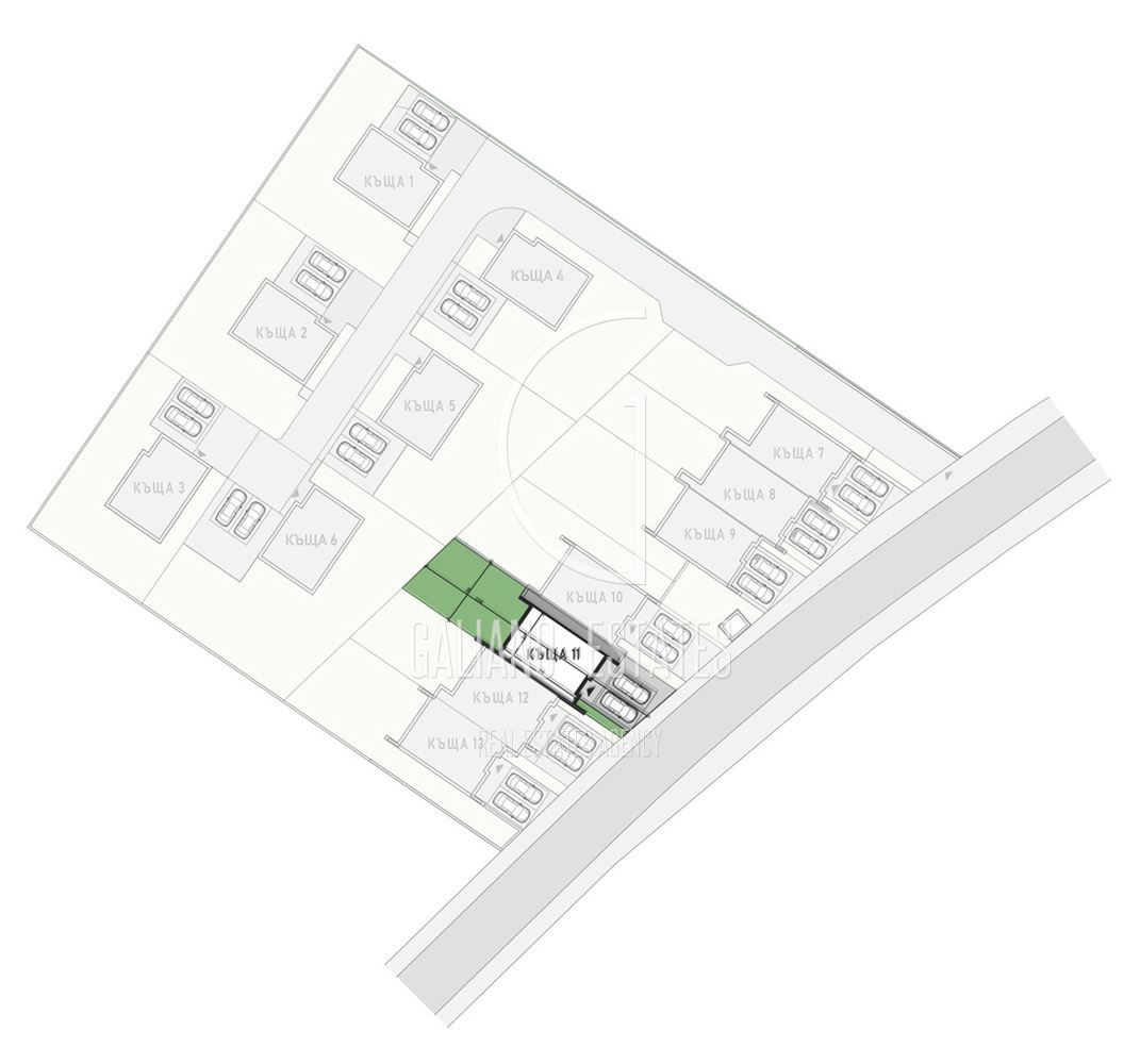 Светла семейна къща с равен двор в бутиков комплекс-0 Светла семейна къща с равен двор в бутиков комплекс - 0