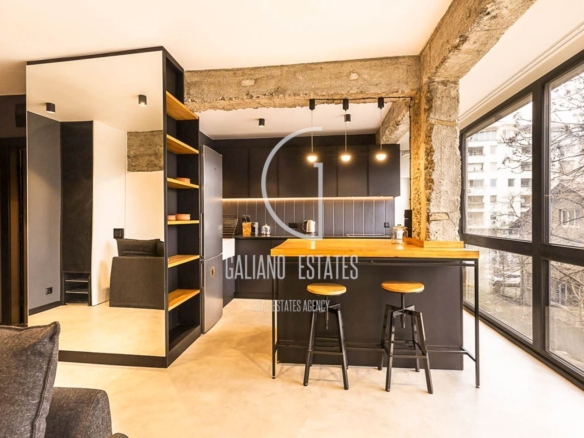 Стилен двустаен апартамент в кв. Банишора - 0