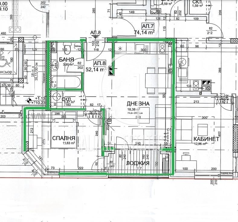 Двустаен апартамент за продажба в нова луксозна сграда - 0