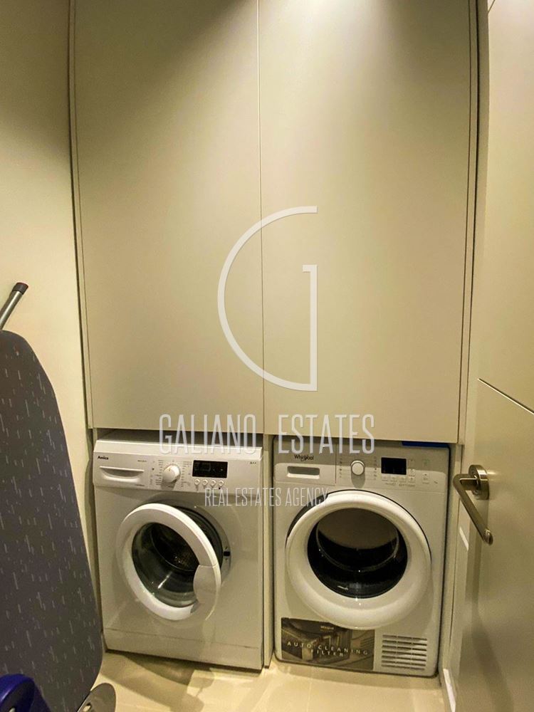 Fully furnished three-room apartment with garage for rent in Dianabad district - 0