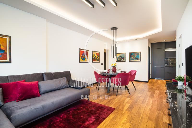 Елегантен тристаен апартамент с дизайнерско обзавеждане и паркомясто в кв. Витоша - 0