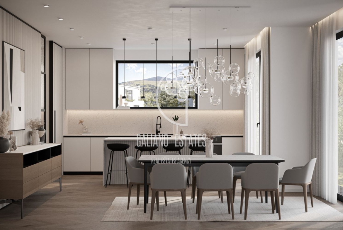 Модерна къща с просторен двор в бутиков комплекс в кв. Драгалевци - 0