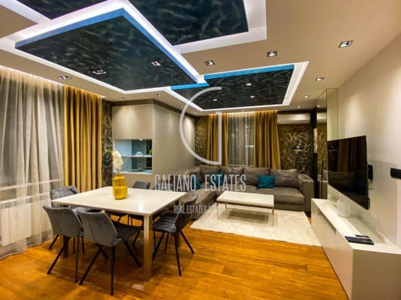 Напълно обзаведен тристаен апартамент с гараж под наем в кв. Дианабад - 0