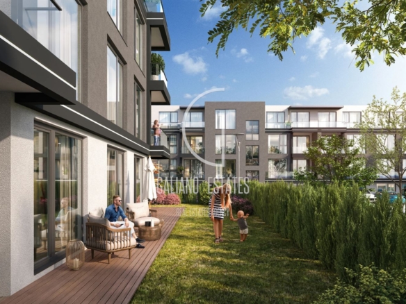 Двустаен апартамент с двор в Малинова долина - 0