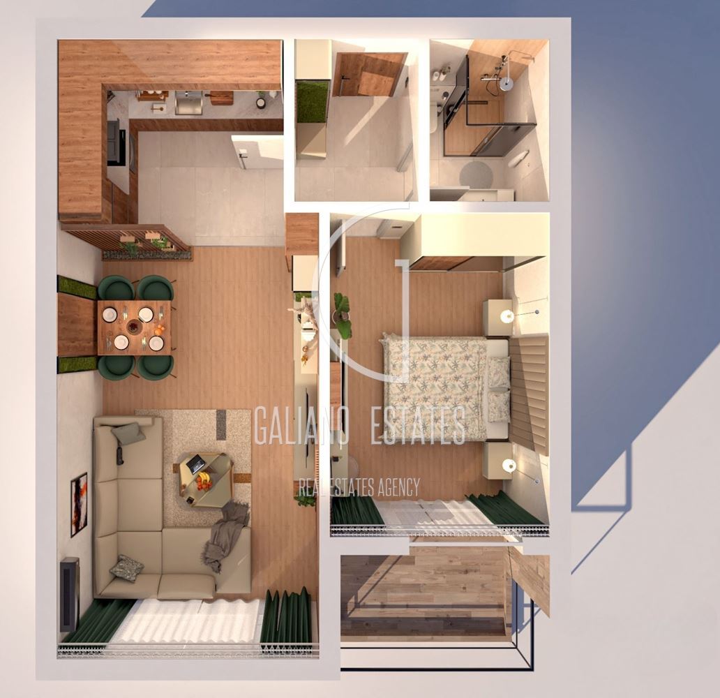Two-bedroom apartment in Manastirski Livadi - 0