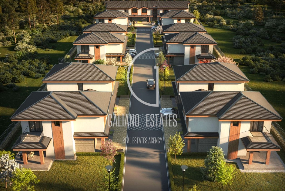 Нов комплекс от къщи с двор и паркоместа в с. Житен - 0