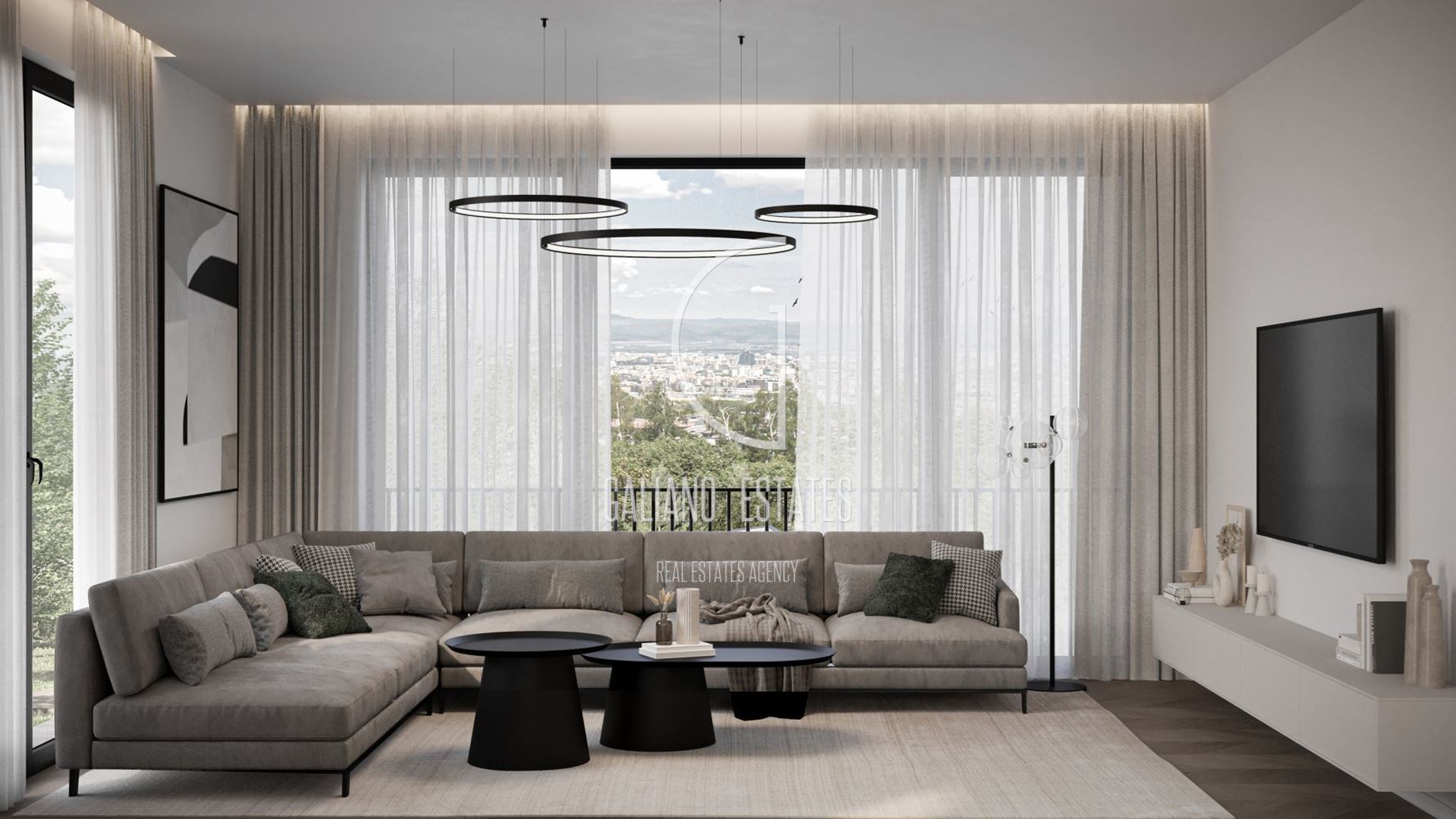 Модерна къща с просторен двор в бутиков комплекс в кв. Драгалевци - 0