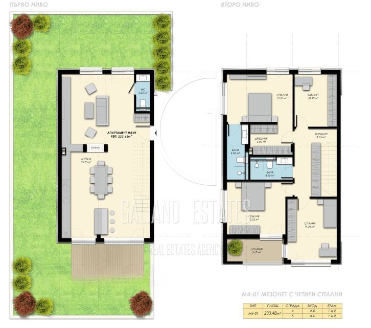 Просторен апаратамент с панорамна тераса в с. Бистица - 0