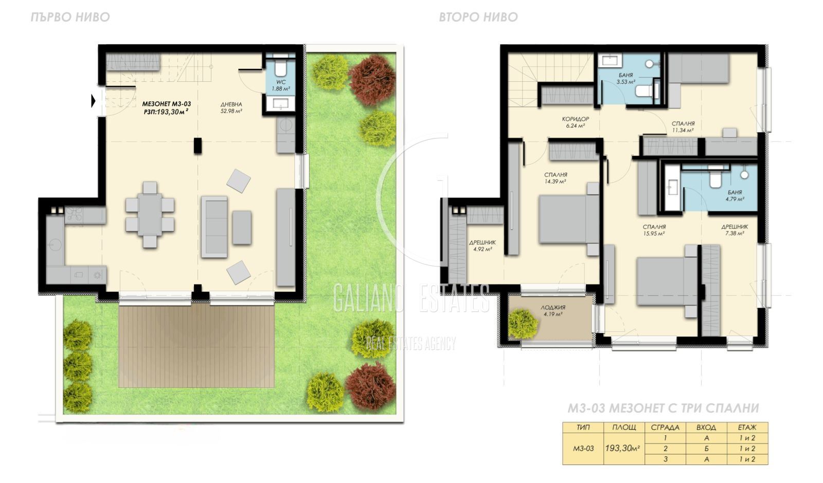 Просторен апаратамент с панорамна тераса в с. Бистица - 0