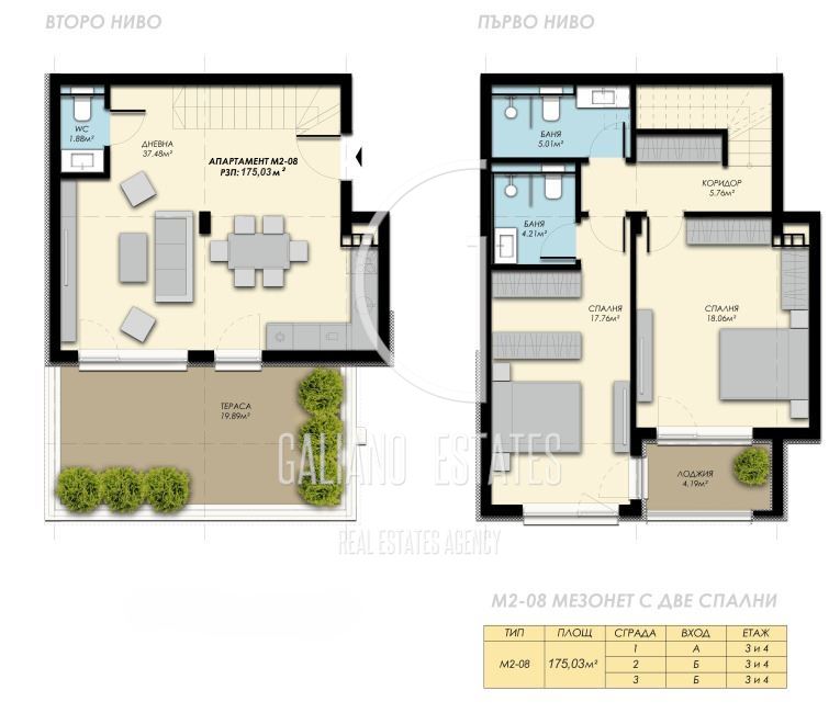 Просторен апаратамент с панорамна тераса в с. Бистица - 0