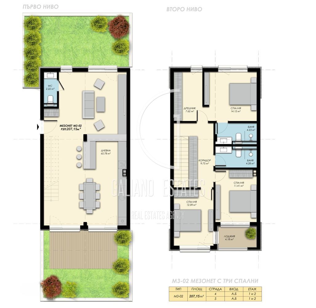 Просторен апаратамент с панорамна тераса в с. Бистица - 0