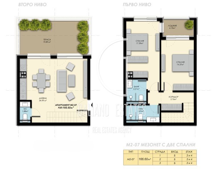 Просторен апаратамент с панорамна тераса в с. Бистица - 0