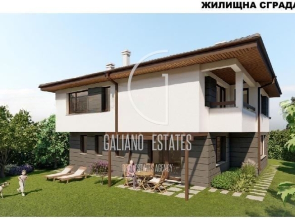 Елегантна еднофамилна къща в гр. Банкя - 0
