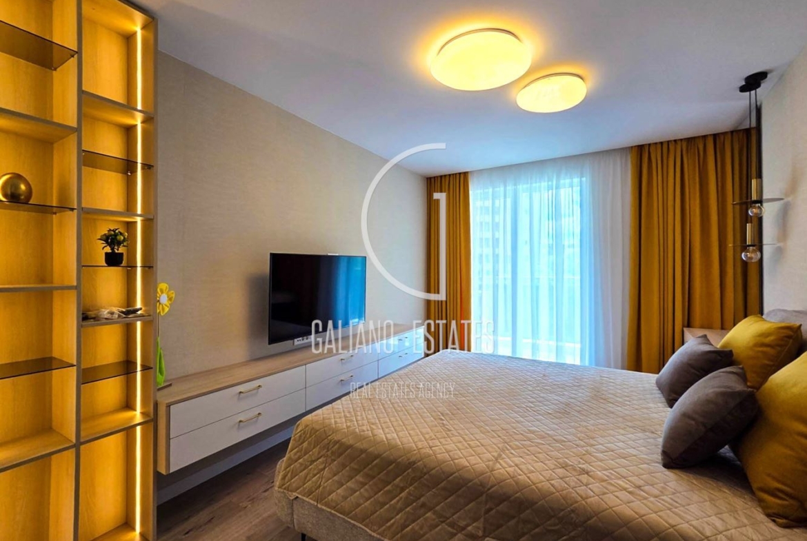 Луксозно обзаведен 3-стаен апартамент с гараж – Сухата река - 0