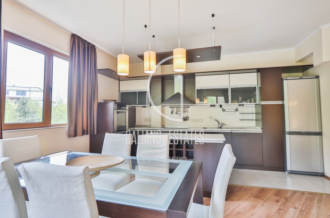 Spacious three-room apartment for rent in Maxi complex, Vitosha district-0 Просторен тристаен апартамент под наем в комплекс Maxi, кв. Витоша - 0