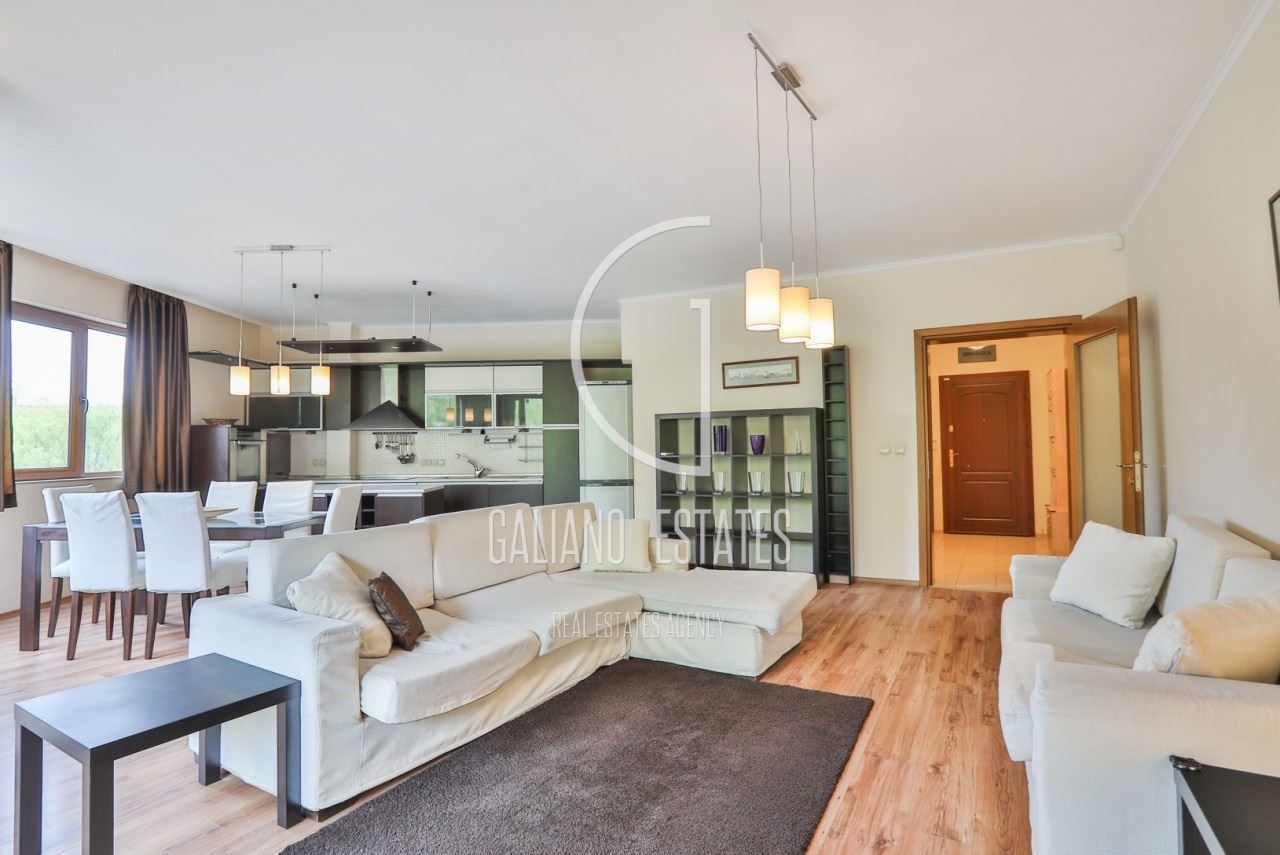 Spacious three-room apartment for rent in Maxi complex, Vitosha district-0 Просторен тристаен апартамент под наем в комплекс Maxi, кв. Витоша - 0