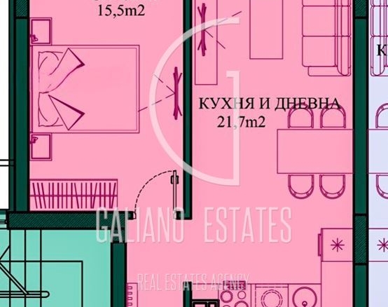 Двустаен апартамент с АКТ 16 в кв. "Малинова долина" – Без комисионна! - 0