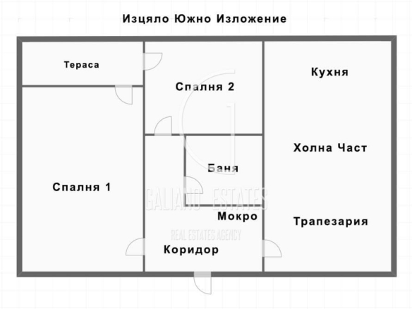 Луксозен тристаен апартамент в кв. Хаджи Димитър - 0